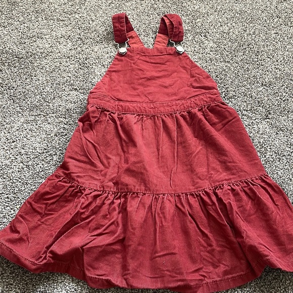 Toddler girl overall dress - Picture 4 of 5